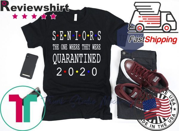 Senior 2020 Shit Gettin Real - Senior 2020 toilet paper Shirt