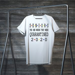 Senior 2020 Shit Getting Real - Class Of 2020 Graduation Senior Funny Quarantine Shirt