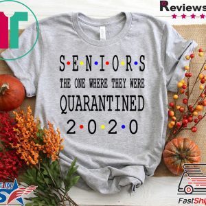 Senior 2020 Shit Getting Real - Class Of 2020 Graduation Senior Funny Quarantine Shirt