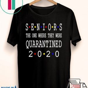 Senior Class of 2020 Shit Is Gettin' Real - Class Of 2020 Graduation Senior Funny Quarantine T-Shirt