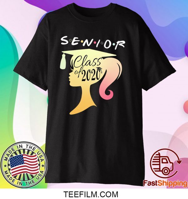 Senior Of Class 2020 Graduation Funny Quarantine T-Shirt