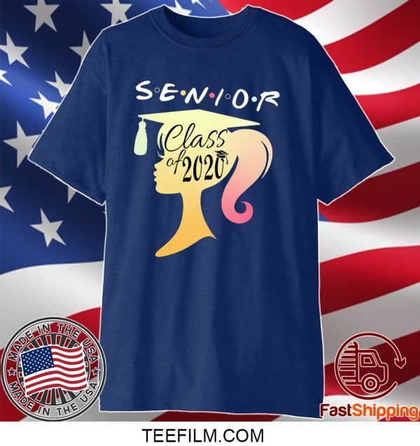 Senior Of Class 2020 Graduation Funny Quarantine T-Shirt