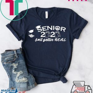 Seniors 2020 Getting Real Funny Toilet Paper Graduation Day Class of 2020 Shirt