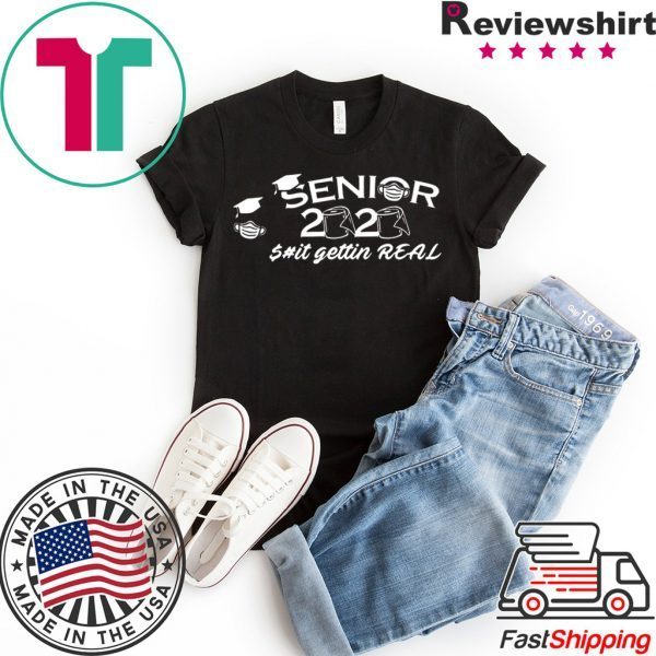 Seniors 2020 Getting Real Funny Toilet Paper Graduation Day Class of 2020 T-Shirt