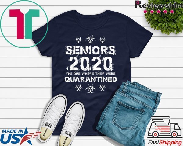 Seniors 2020 The One Where They Were Quarantined Limited T-Shirt