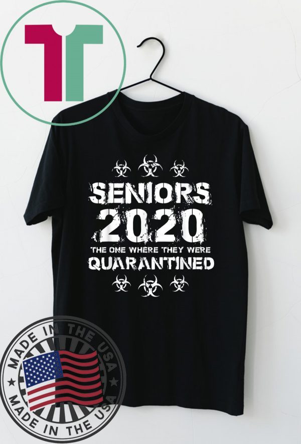 Seniors 2020 The One Where They Were Quarantined Limited T-Shirt