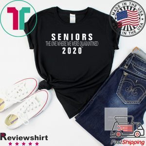 Seniors 2020 The One Where We were Quarantined Men's T-Shirt