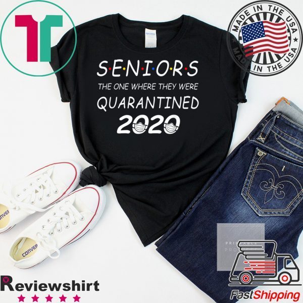 Seniors The One Where They Were Quarantined 2020 Mens T-Shirt