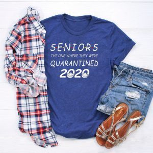 Seniors The One Where They Were Quarantined 2020 Women Men T-Shirt T-Shirt