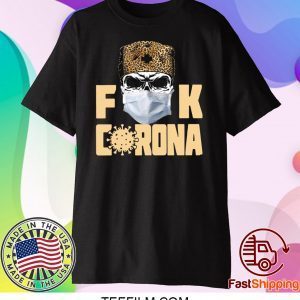 Skull Leopard Fuck Corona shirt