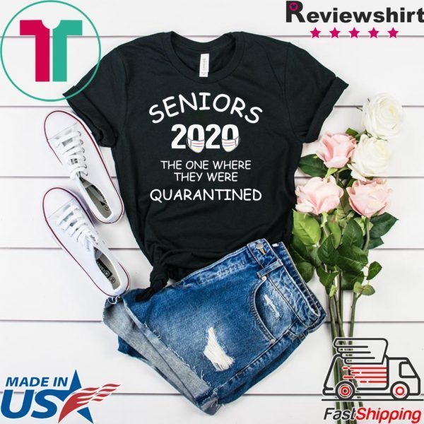 Social Distancing Isolation Seniors 2020 Quarantined T-Shirt