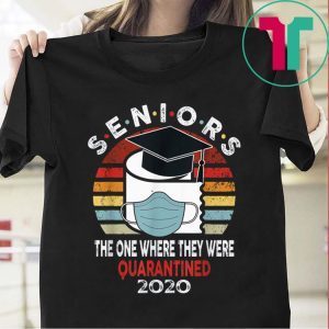 Vintage Seniors, One Where They Were Quarantine-d 2020 Class T-Shirt