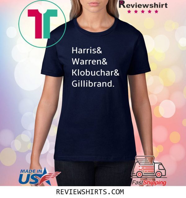 Warren Harris Klobuchar Gillibrand 2020 T-Shirt