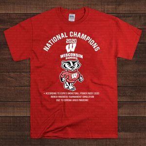 Wisconsin Badgers National Champions 2020 Shirt