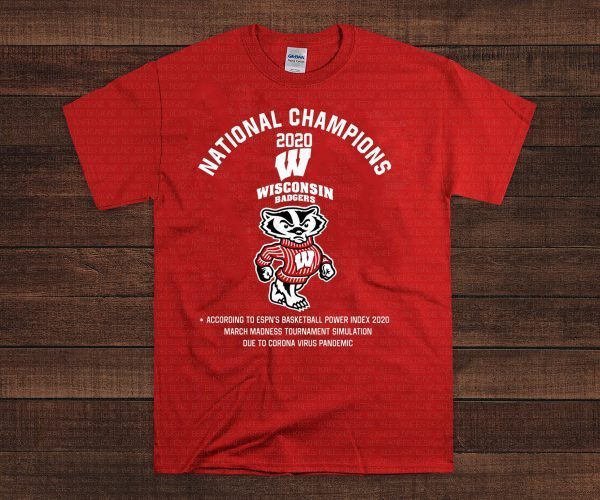 Wisconsin Badgers National Champions 2020 Shirt
