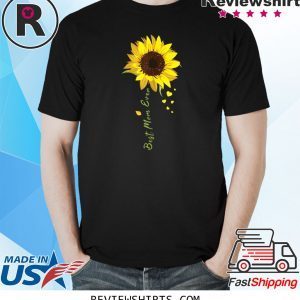 Best Mom Ever Sunflower Costume Mothers Day 2020 T-Shirt