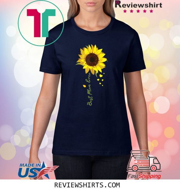 Best Mom Ever Sunflower Costume Mothers Day 2020 T-Shirt