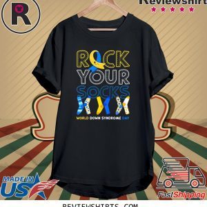 World Down Syndrome Day Rock Your Socks Awareness 2020 T-Shirt