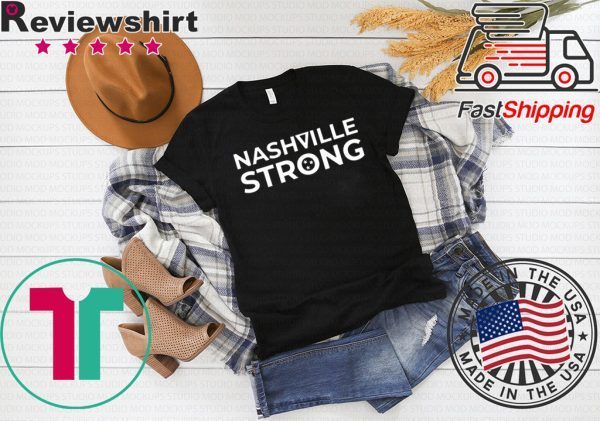 ashville Strong Native in Nashville Tennessee Tornado T-Shirt