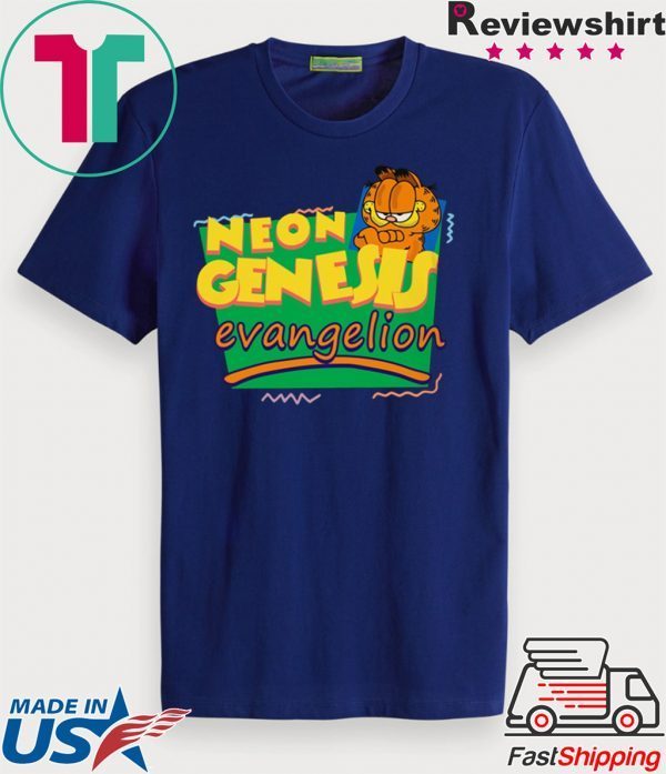 neon genesis evangelion garfield T-Shirt