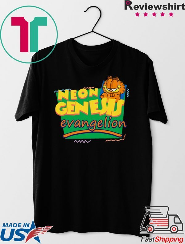 neon genesis evangelion garfield T-Shirt