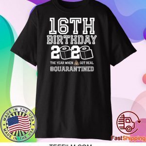 16th Birthday, Quarantine Shirt, The One Where I Was Quarantined 2020 T-Shirt
