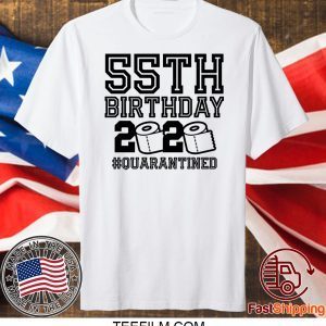 55th Birthday Shirt, Quarantine Shirt, The One Where I Was Quarantined 2020 Tee Shirts