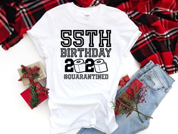 55th Birthday Shirt, The One Where I Was Quarantined 2020 T-Shirt Quarantine Shirt