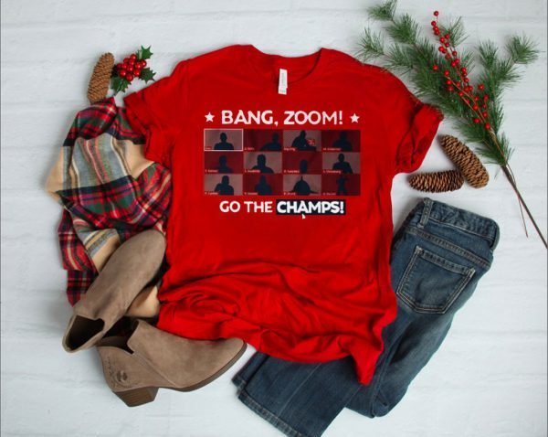 Bang, zoom! Go the champs! Shirt, Washington Nationals reunited T-Shirt