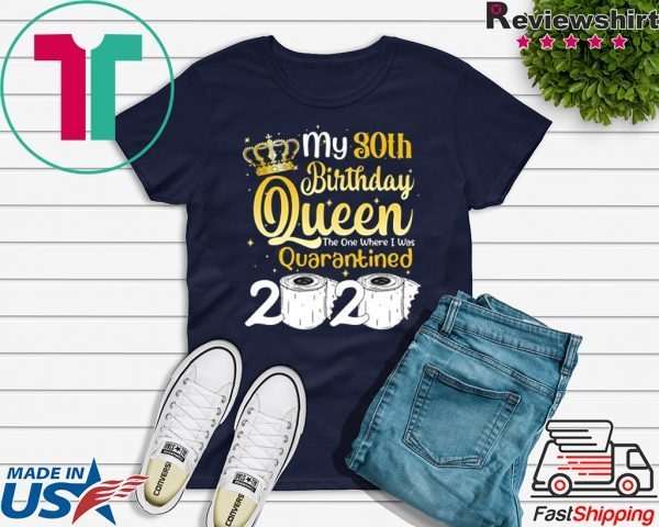 Born in 1950 My 70th Birthday Queen The One Where I was Quarantined Birthday 2020 T-Shirt