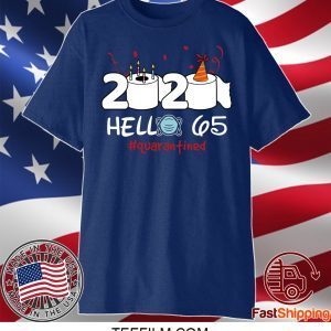 Born in 1955 Birthday Gift Idea 2020 Hello 65 Toilet Paper Birthday Cake Quarantined Social Distancing Classic T Shirt