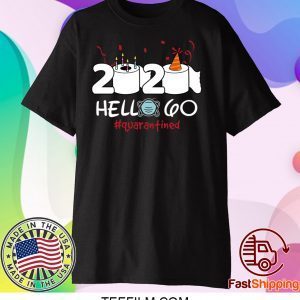 Born in 1960 Birthday Gift Idea 2020 Hello 60 Toilet Paper Birthday Cake Quarantined Social Distancing Classic T Shirt