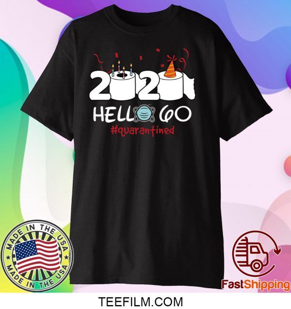 Born in 1960 Birthday Gift Idea 2020 Hello 60 Toilet Paper Birthday Cake Quarantined Social Distancing Classic T Shirt