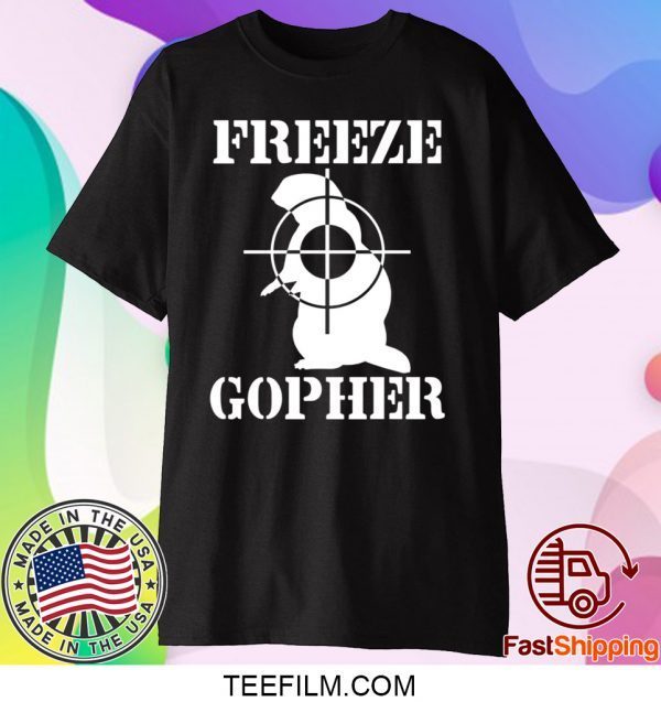 Caddyshack Freeze Gopher Shirt