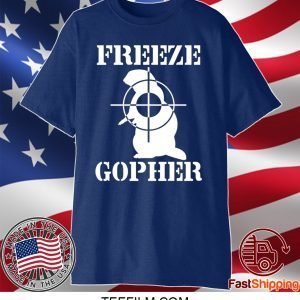 Caddyshack Freeze Gopher Shirt