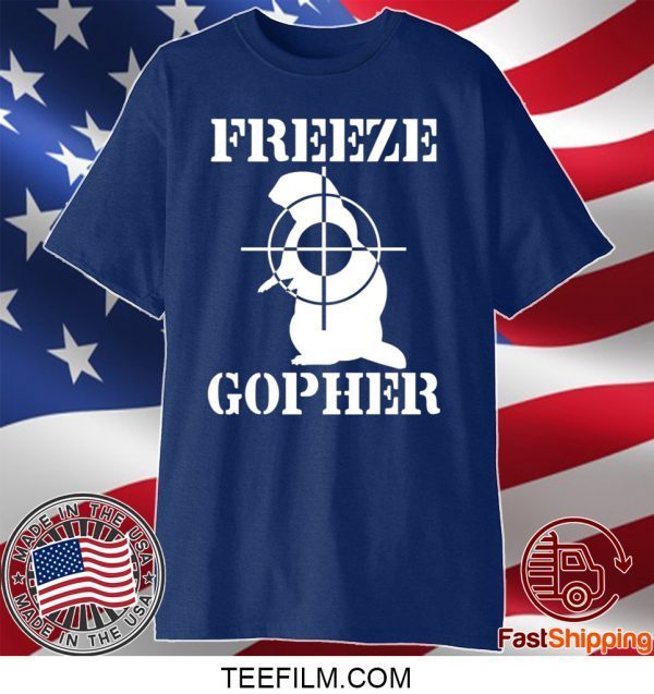 Caddyshack Freeze Gopher Shirt