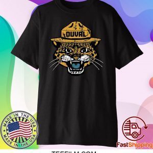 DUVAL SMOKEY THE JAGUAR SHIRT JACKSONVILLE JAGUARS SHIRT