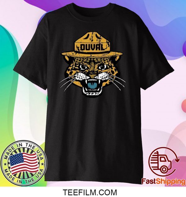 DUVAL SMOKEY THE JAGUAR SHIRT JACKSONVILLE JAGUARS SHIRT