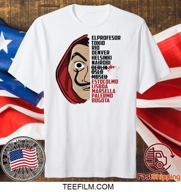 El Profesor Shiert Bella Ciao T-Shirt