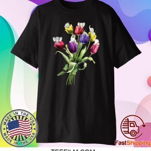 Elephant Tulip flowers shirt