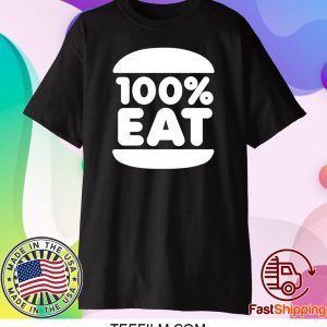 Face Jam 100 Percent Eat Shirt