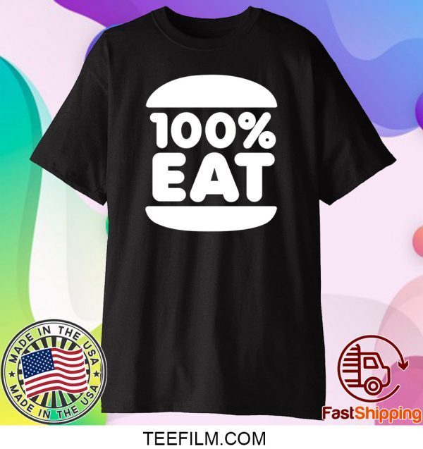 Face Jam 100 Percent Eat Shirt