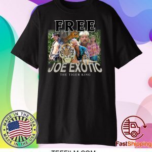 Free Joe Exotic The Tiger King carole baskin TShirts