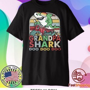 Grandfather Shark Doo Doo Doo Shirt