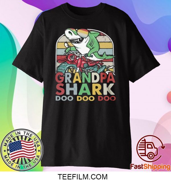 Grandfather Shark Doo Doo Doo Shirt