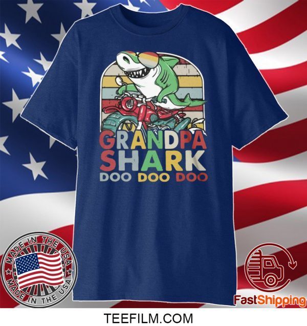 Grandfather Shark Doo Doo Doo Shirt