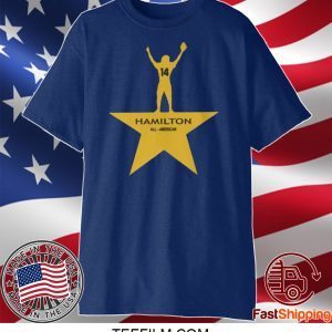 Hamilton All - American Football T Shirt