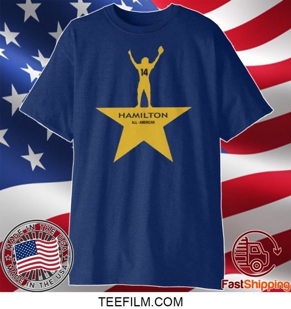 Hamilton All - American Football T Shirt