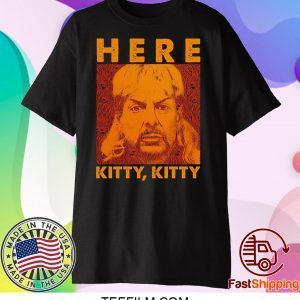 Here Kitty Vintage Shirt Joe Lovers Exotic Fan Shirt Tiger King Lovers Vintage T Shirt