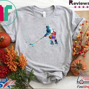 Hockey player, watercolor Hockey player T-Shirt